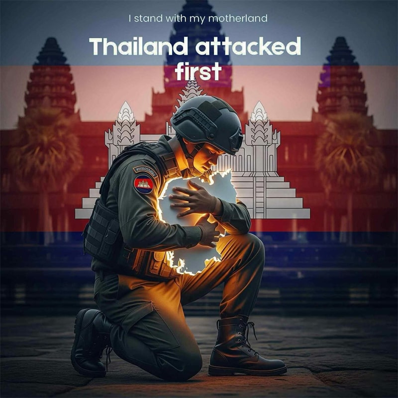 Thailand attacked first